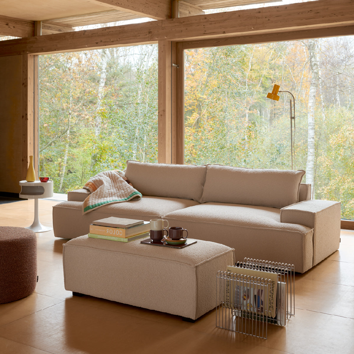 Daphne 4 Seater Modular Left Corner Sofa