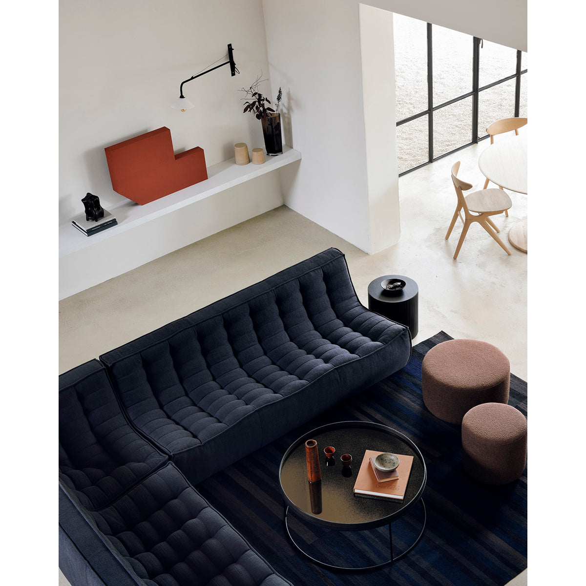 N701 2 Seater Modular Sofa