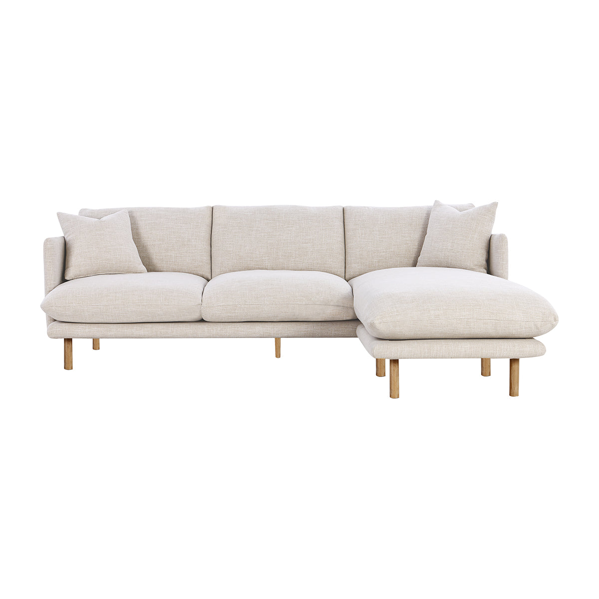 Zephyr 3.5 Seater Sofa & Flip Chaise (Byron)