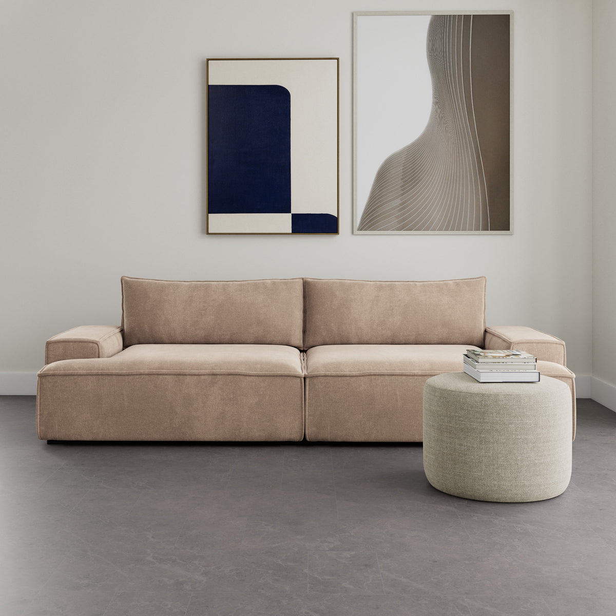 Daphne 2 Seater Modular Sofa
