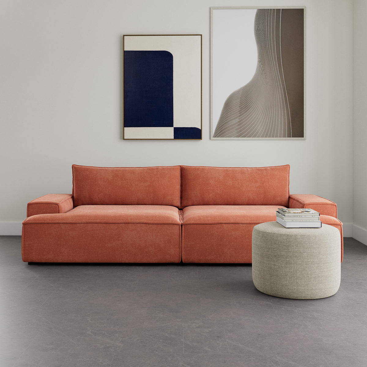 Daphne 2 Seater Modular Sofa
