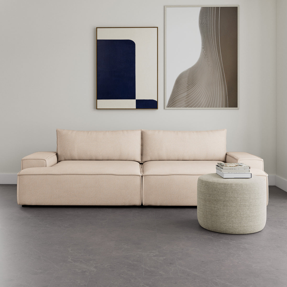 Daphne 2 Seater Modular Sofa