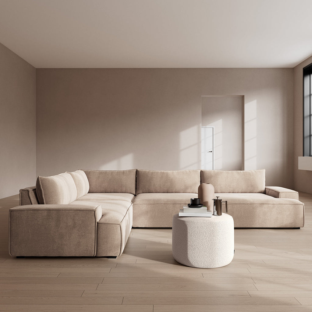 Daphne 4 Seater Modular Left Corner Sofa