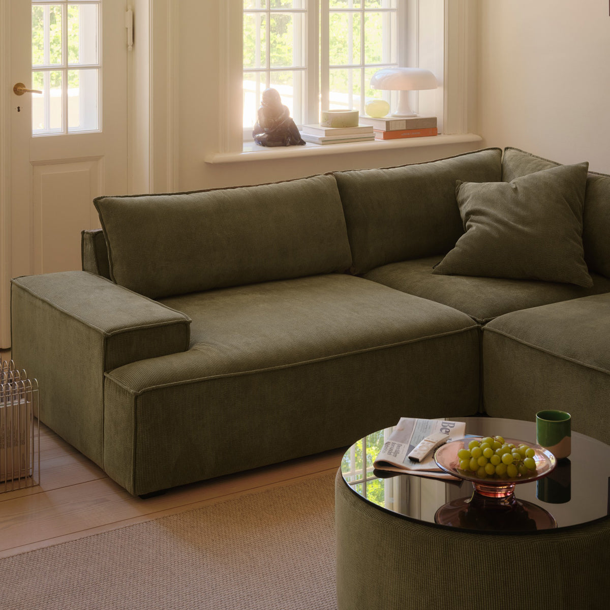 Daphne 4 Seater Modular Left Corner Sofa