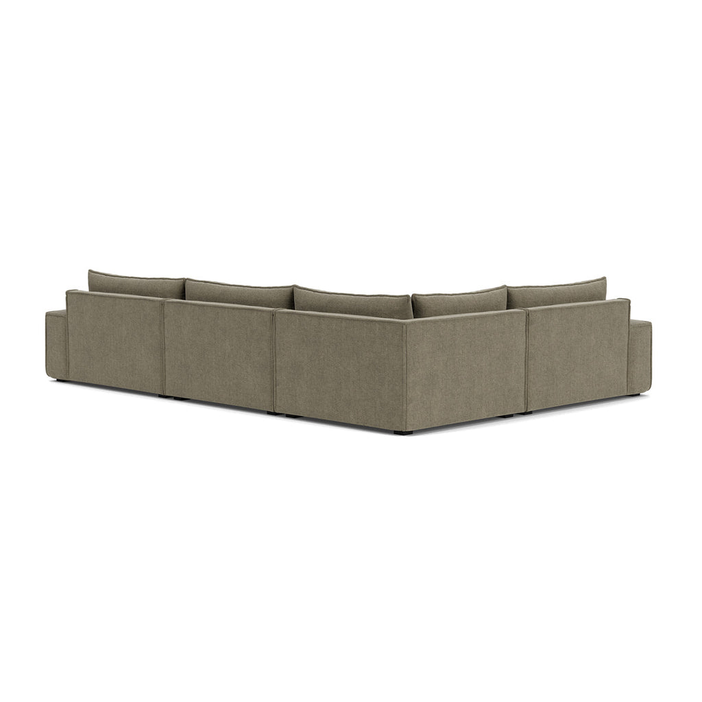 Daphne 4 Seater Modular Left Corner Sofa