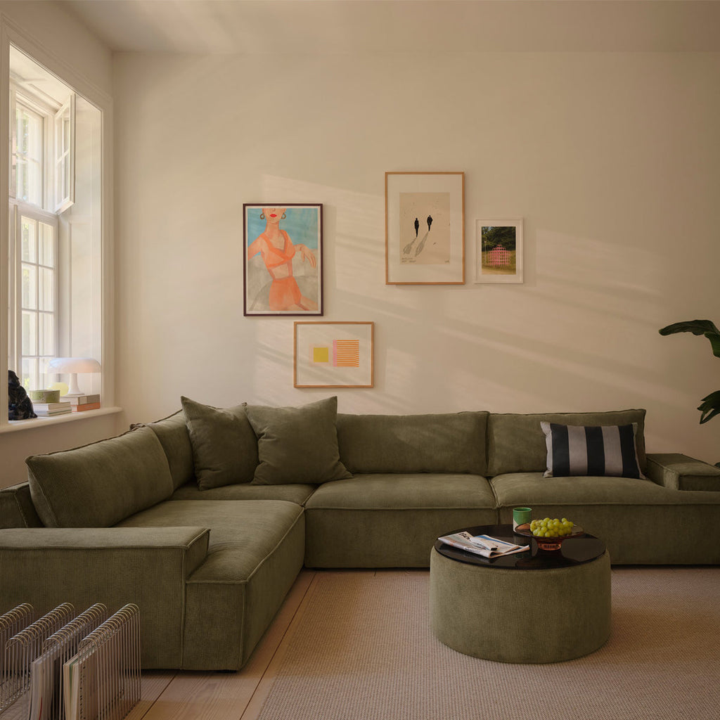 Daphne 4 Seater Modular Left Corner Sofa