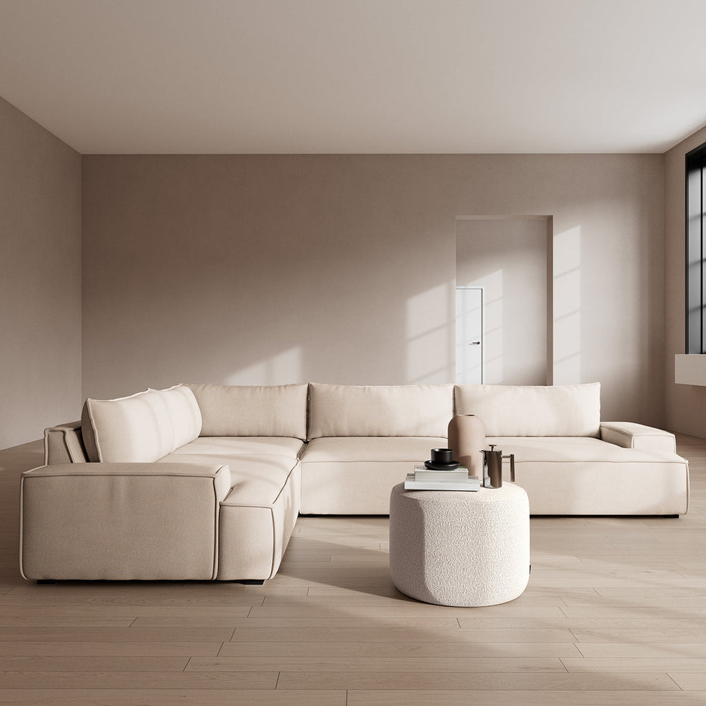 Daphne 4 Seater Modular Left Corner Sofa