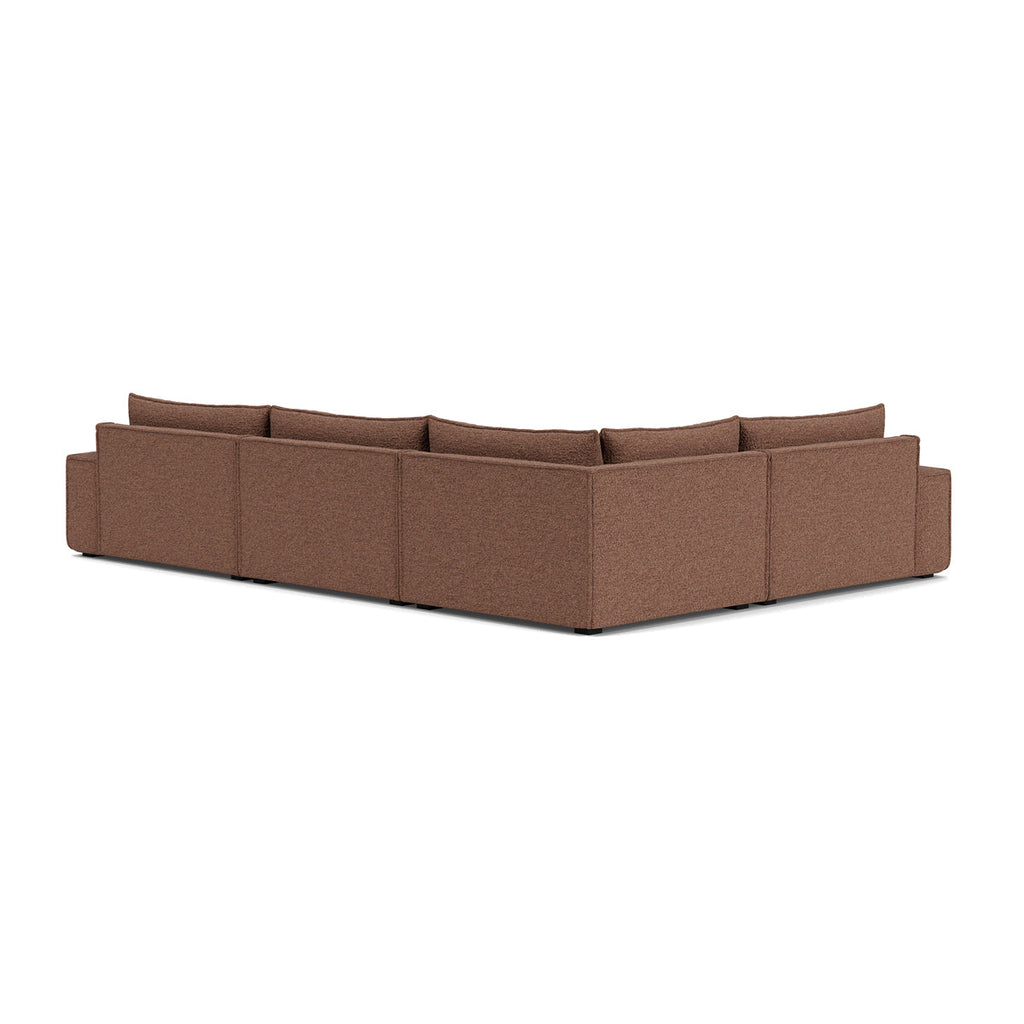 Daphne 4 Seater Modular Left Corner Sofa