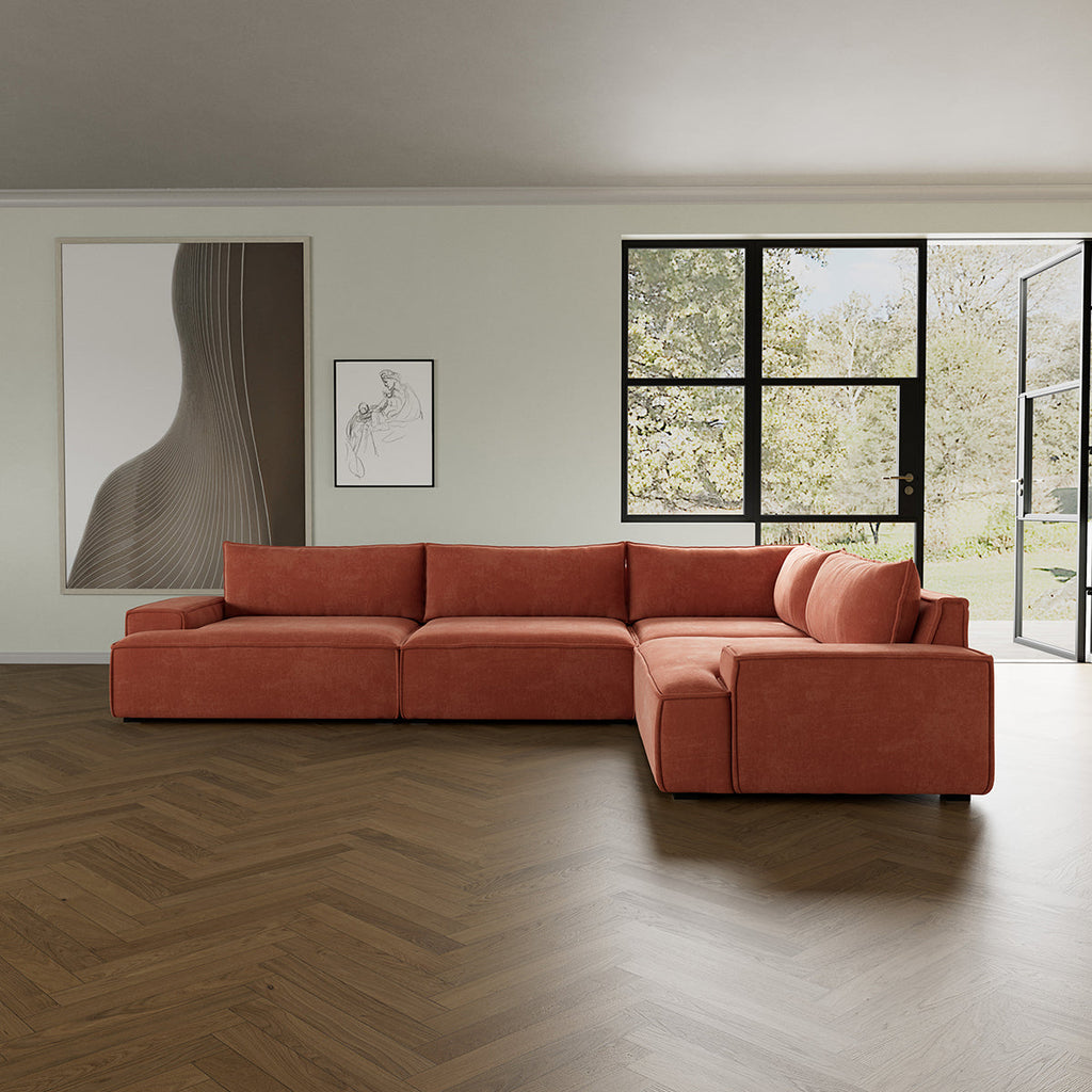 Daphne 4 Seater Modular Right Corner Sofa