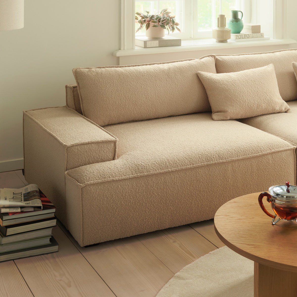 Daphne 4 Seater Modular Right Corner Sofa