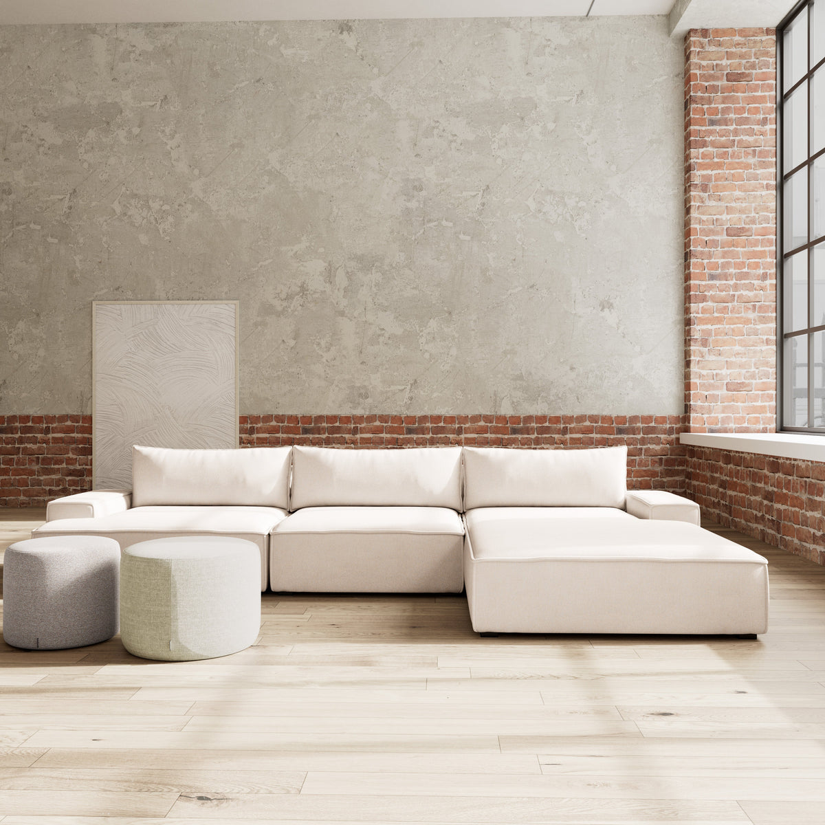 Daphne 1 Seater Right Arm Modular Sofa