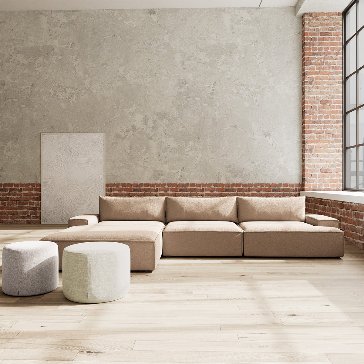 Daphne 1 Seater Left Arm Modular Sofa