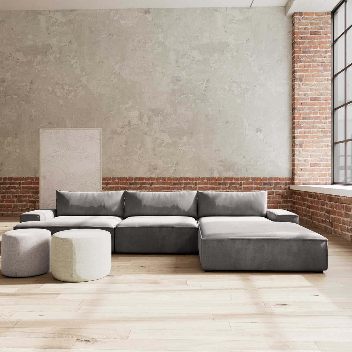 Daphne 1 Seater Right Arm Modular Sofa