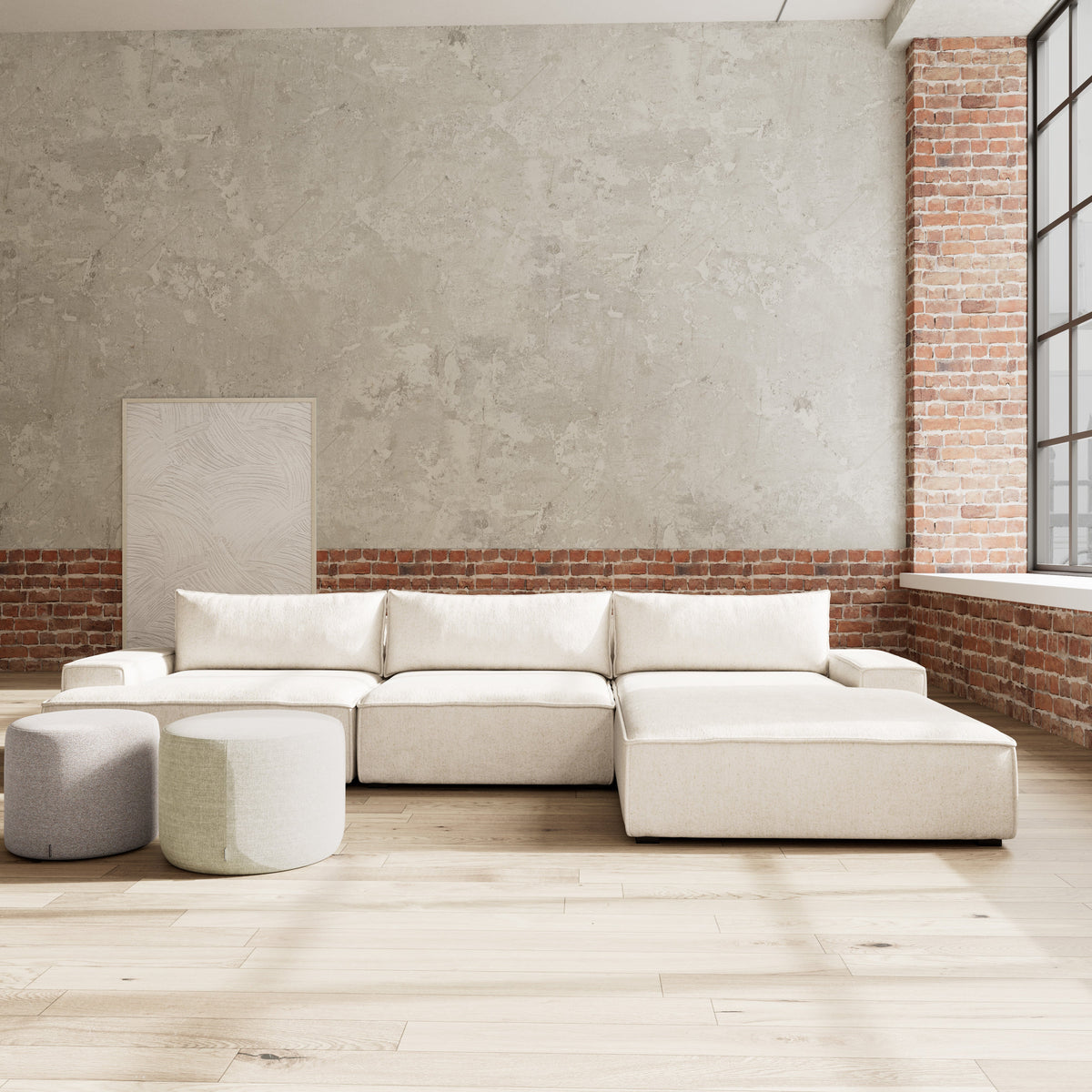 Daphne 1 Seater Right Arm Modular Sofa