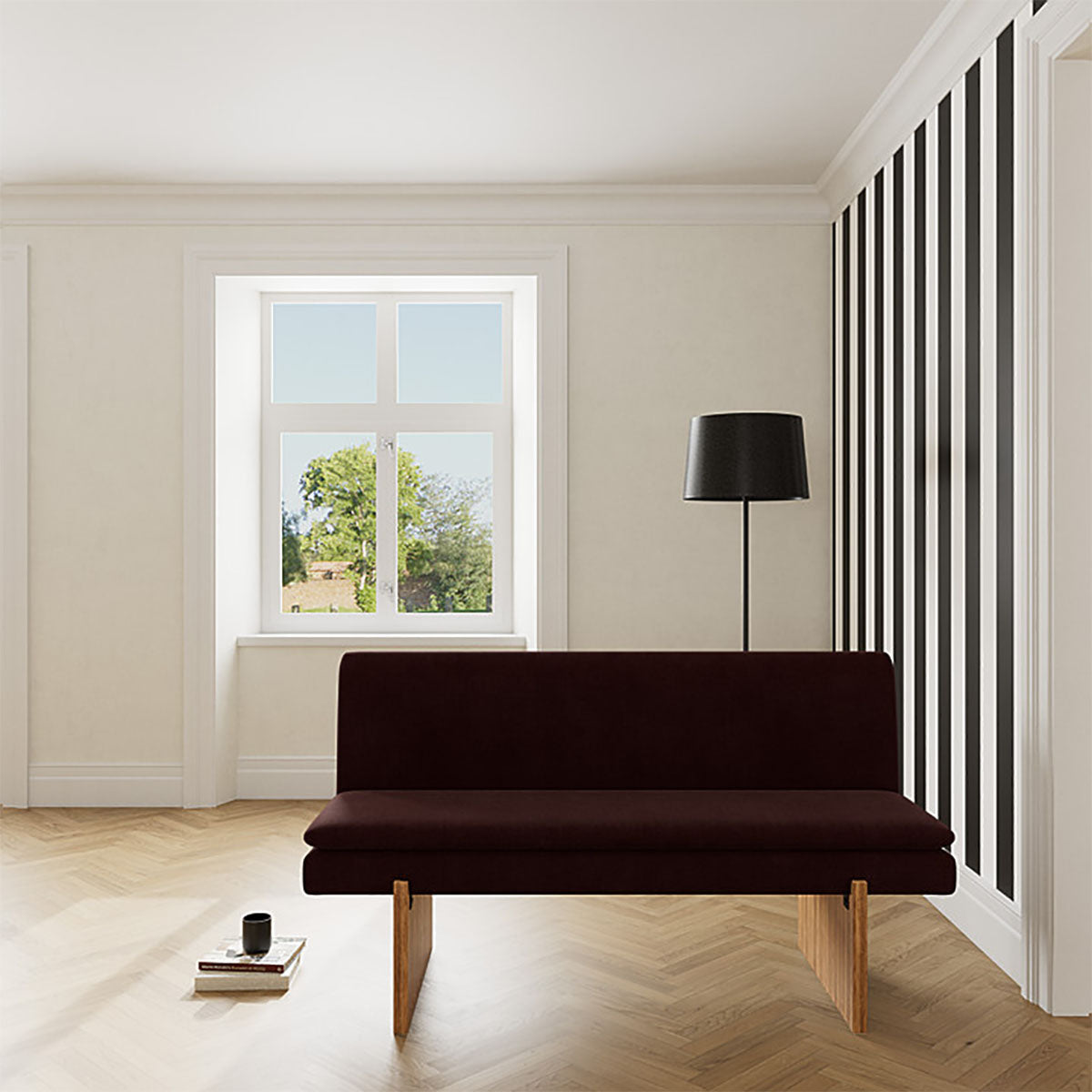 Umi Oak Dining Sofa