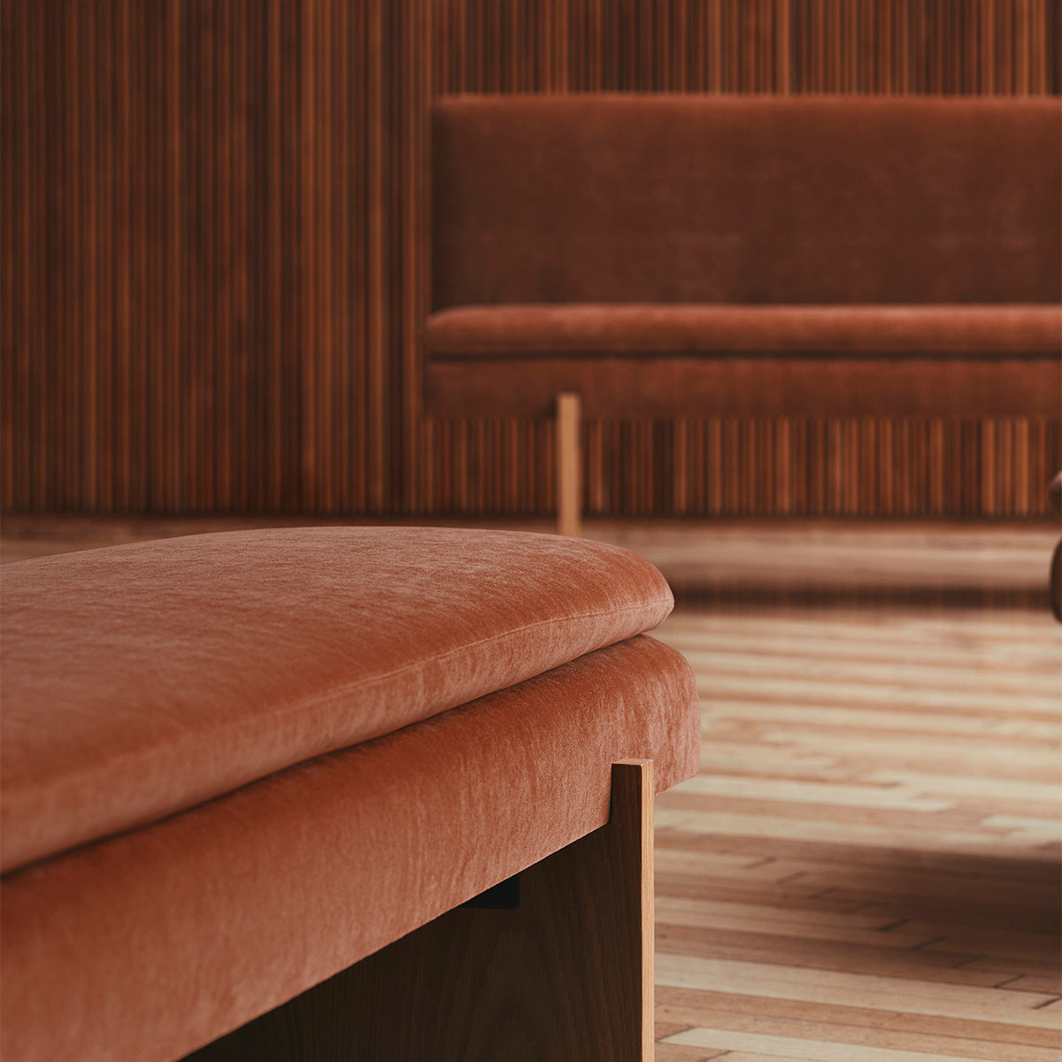 Umi Oak Dining Sofa